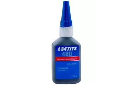 LOCTITE 480 - KIIRLIIM MUST PLAST/KUMM/METALL 50G