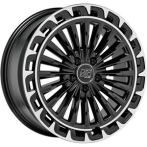 Msw MSW 32 Gloss Black+Diamond Lip 8x19 5x112 ET34 CB73,0 60° 900 kg